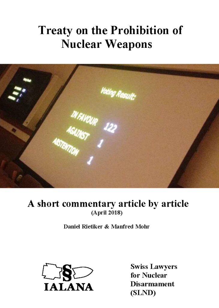 Article by Article – Treaty on the Prohibition of Nuclear Weapons